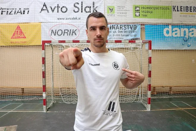 Jan Jurečič je bil najboljši strelec Trima. FOTO: RK Trimo Trebnje