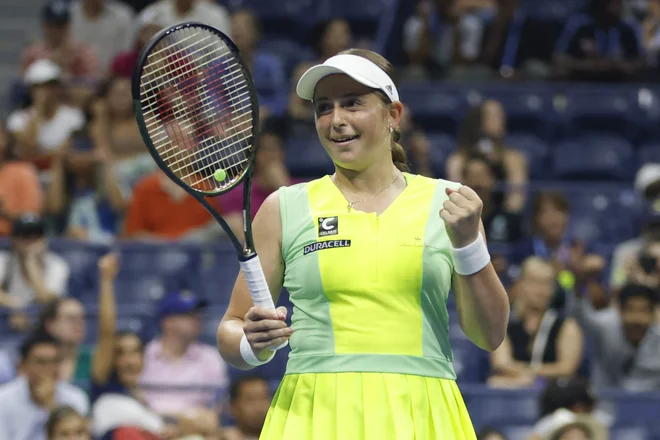 Jelena Ostapenko. Foto Sarah Stier/AFP