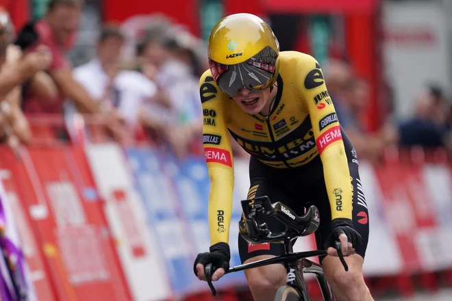 Jonas Vingegaard ni bil senca sebe z letošnjega Toura. FOTO: Cesar Manso Afp