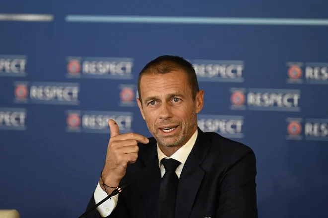 Aleksander Čeferin vodi uefo od septembra 2016. FOTO: Kristian Skeie/Uefa