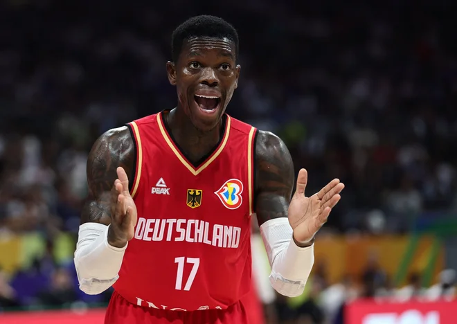 Dennis Schröder kot kapetan sijajno vodi nemško reprezentanco na svetovnem prvenstvu v Aziji. FOTO: Eloisa Lopez/Reuters