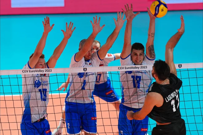 Slovenci so Turkom preprečili presenečenje. FOTO: CEV