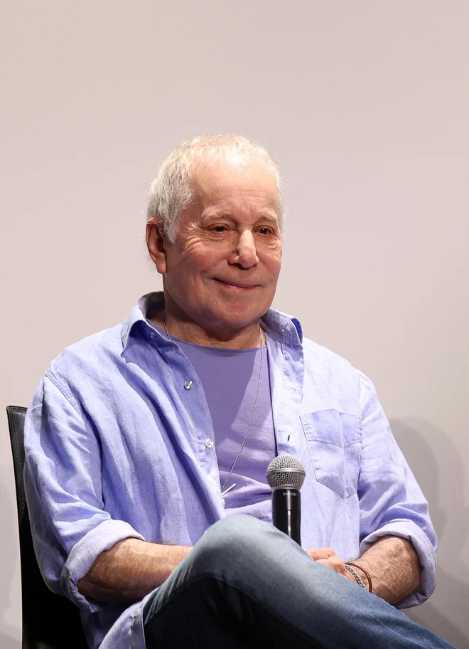 Na svetovni premieri dokumentarnega filma je Paul Simon glasno razmišljal, kako bo, ko bo spet stopil na oder. FOTO:  Brian De Rivera Simon/AFP