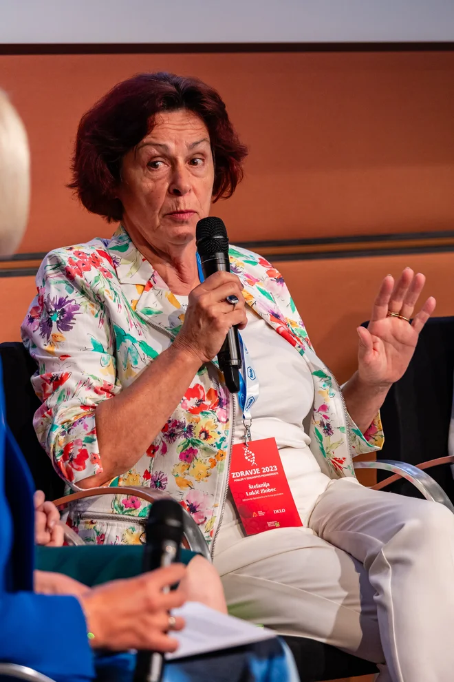 Štefanija Lukič Zlobec, predsednica Združenja Spominčica in Zveze pacientov. FOTO: Črt Piksi/Delo