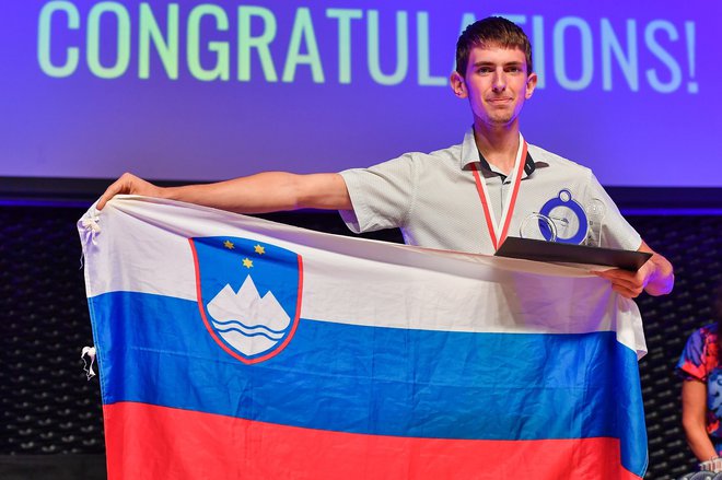 Peter Andolšek je dosegel skupno zmago na 16. mednarodni olimpijadi iz astronomije in astrofizike. FOTO: Marcin Bulanda  