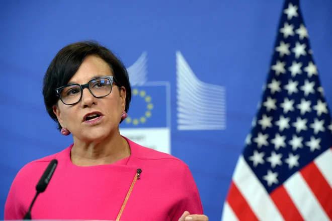 Penny Pritzker iz ene najpremožnejših družin v ZDA je bila članica Obamovega kabineta. FOTO: Thierry Charlier/AFP