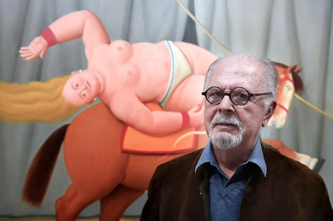 Fernando Botero FOTO: Boris Horvat/AFP