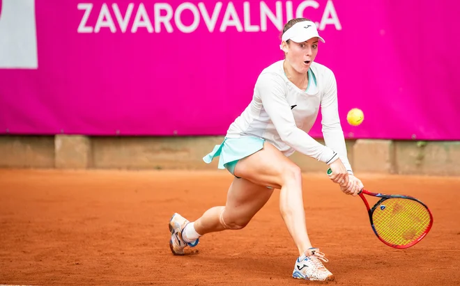 Tamara Zidanšek se ne bo potegovala za lovoriko na turnirju v slovenski metropoli. FOTO: Nik Moder/Sportida