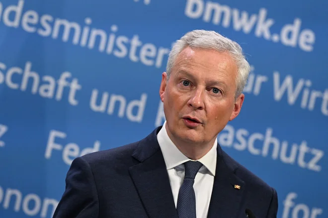 Minister za ekonomijo in finance Bruno Le Maire FOTO: John Macdougall/AFP