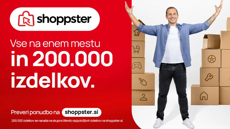 Shoppster.si: vse na enem mestu za najboljše spletno nakupovanje. FOTO: Shoppster