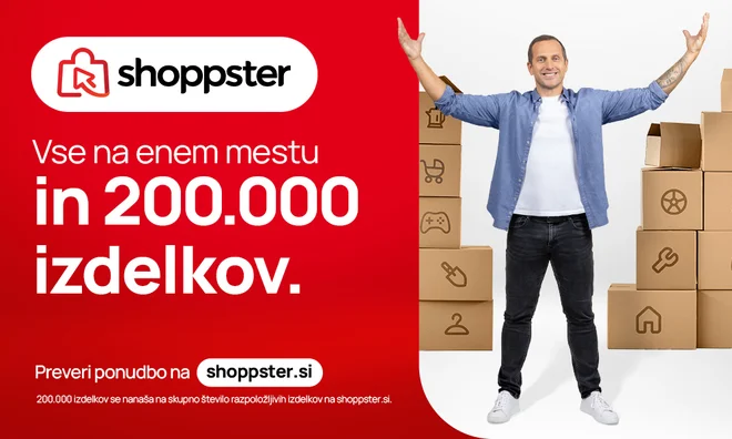 Shoppster.si: vse na enem mestu za najboljše spletno nakupovanje. FOTO: Shoppster