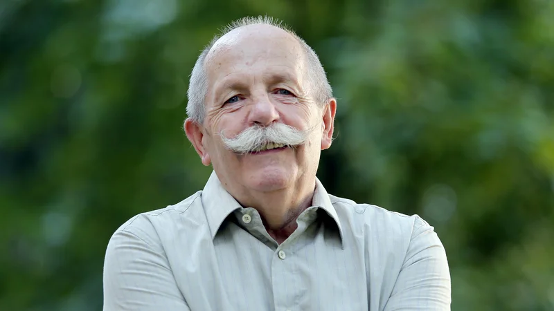 Fotografija: Pesnik prozaist in romanopisec Milan Dekleva FOTO: Aleš Černivec