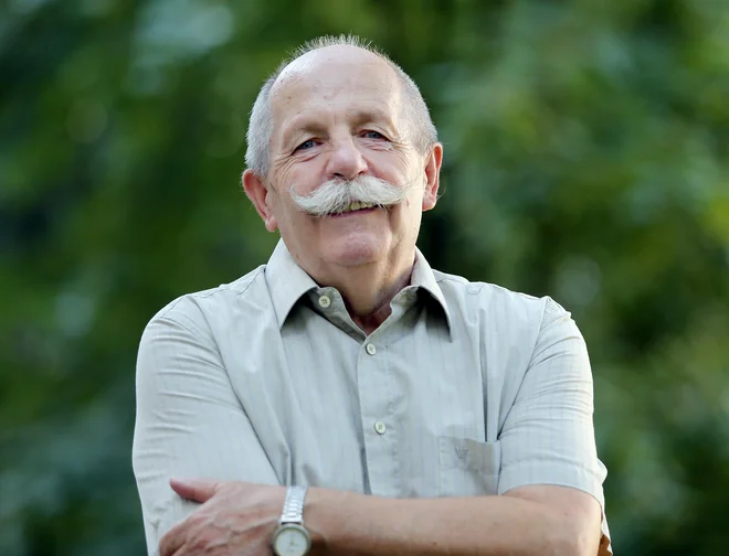 Pesnik prozaist in romanopisec Milan Dekleva FOTO: Aleš Černivec
