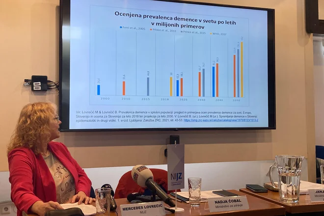 Po ocenah je bilo v letu 2000 po svetu 24,4 milijona oseb z demenco, leta 2050 pa bo po oceni Svetovne zdravstvene organizacije že 152 milijonov oseb z demenco. Foto Simona Fajfar