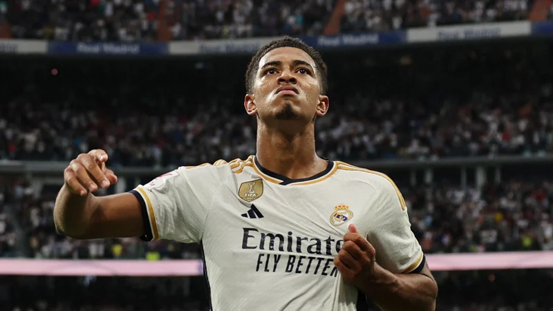Fotografija: Jude Bellingham je Real stal 103 milijone evrov. FOTO: Violeta Santos Moura/Reuters