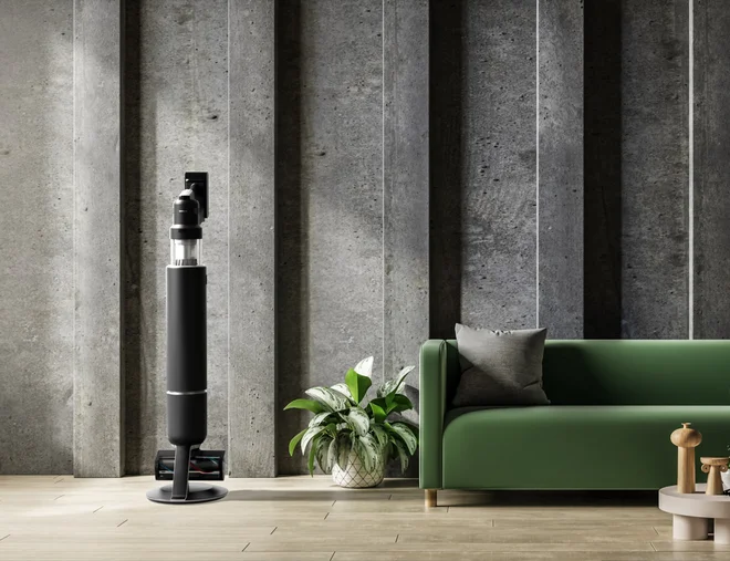 Bespoke Jet AI se bo zlahka zlil z vašim interjerjem. FOTO: Samsung