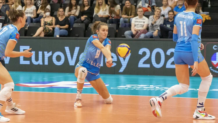 Mija Šiftar je bila naša najučinkovitejša igralka. FOTO: Müller/CEV