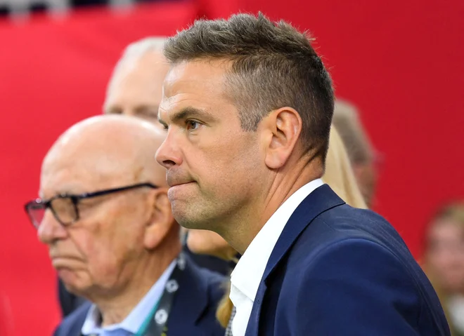 Rupert Murdoch in Lachlan Murdoch. FOTO: USA Today Sports/Robert Deutsch