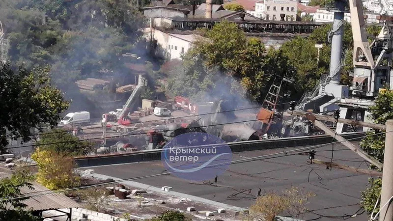Fotografija: Krim, nadzor nad katerim si tako kot na drugih zasedenih ukrajinskih ozemljih želi Kijev pridobiti nazaj, je v zadnjem času postal tarča vse pogostejših ukrajinskih napadov. FOTO: Reuters