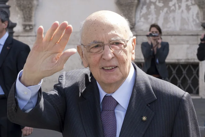 Giorgio Napolitano. FOTO: Reuters