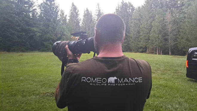 Romeo Mance že dolgo sobiva z medvedi. FOTO: Mitja Felc