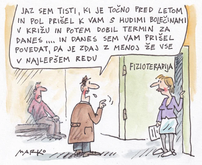 Karikatura: Marko Kočevar