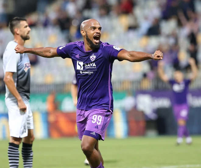 Erico Roberto Mendes Alves Castro je bil strelec za Maribor. FOTO: twitter/NK Maribor