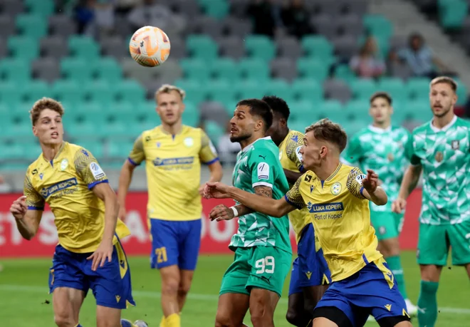 Olimpija in Koper sta se razšla brez zmagovalca. FOTO: Blaž Samec