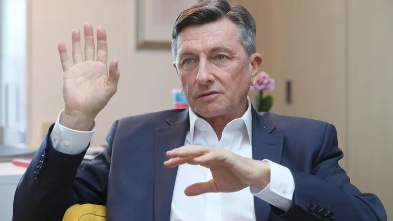 Fotografija: Nekdanji slovenski predsednik Borut Pahor se je na povabilo nevladnih organizacij v New Yorku udeležil srečanj ob robu generalne skupščine OZN. Foto Dejan Javornik