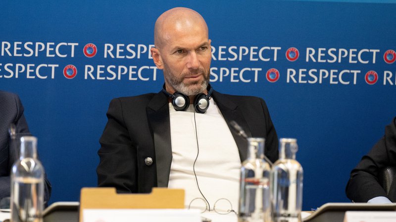 Fotografija: Zinedine Zidane se je leta 2021 prostovoljno umaknil v začasni pokoj. FOTO: Handout Reuters