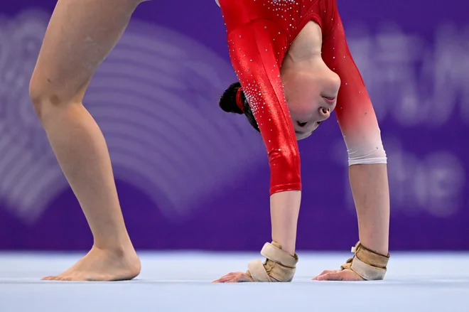 Azijada v Hangzhouju je z 12.500 športniki presegla OI (v Parizu pričakujejo prihodnje leto okoli 10.500 športnikov) in ustvarila impozantno sliko rastoče celine kot zibelke najstarejših civilizacij in vir največje moči za prihodnost. FOTO: William West/AFP