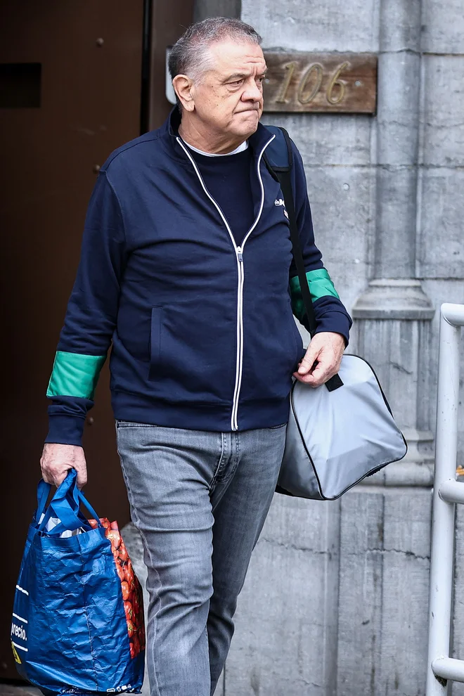 Nekdanji evroposlanec iz Italije Antonio Panzeri je bil izpuščen iz pripora. FOTO: Kenzo Tribouillard/AFP