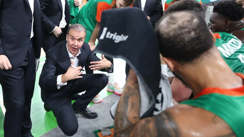 Fotografija: Simone Pianigiani je imel po zmagi mešane občutke. FOTO: ABA