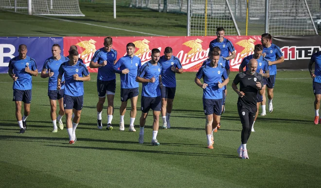 Na euro 2024 merijo tudi slovenski nogometaši. FOTO: Jože Suhadolnik