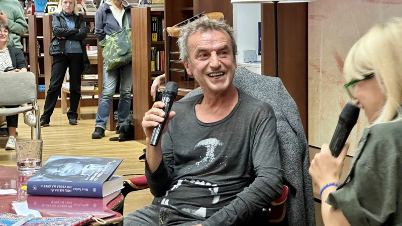 Fotografija: Goran Gajič je srbski režiser in soprog lani preminule hrvaške igralke Mire Furlan. FOTO: Voranc Vogel/Delo