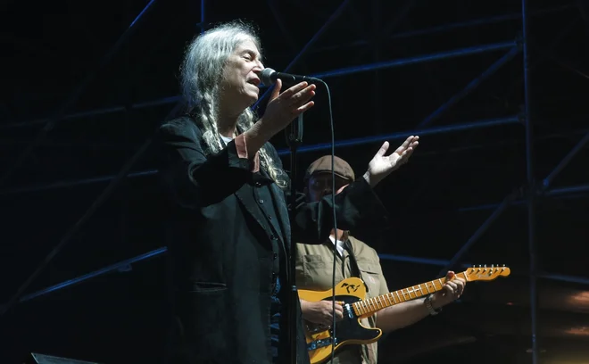Patti Smith. FOTO: Zdenko Matoz/Delo