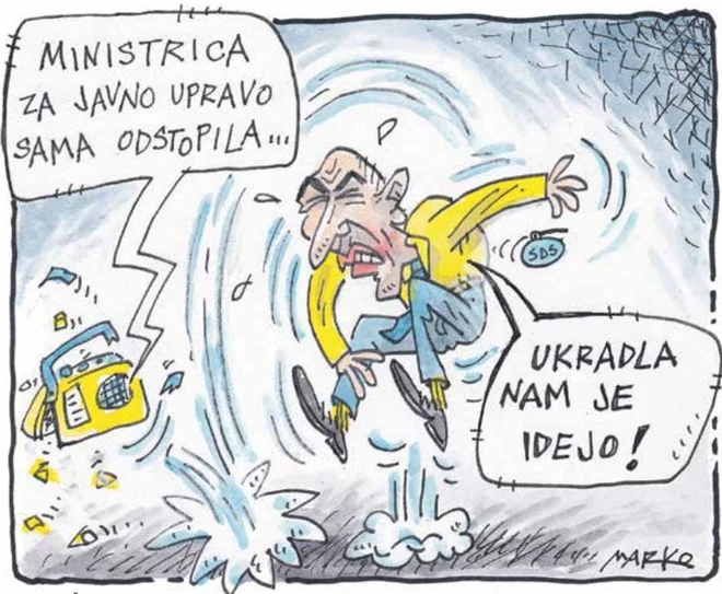 KARIKATURA: Marko Kočevar