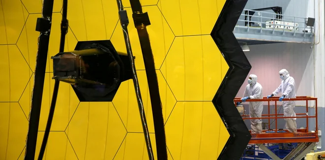 Vesoljski sektor je eden od najhitreje rastočih. FOTO: Kevin Lamarque/Reuters