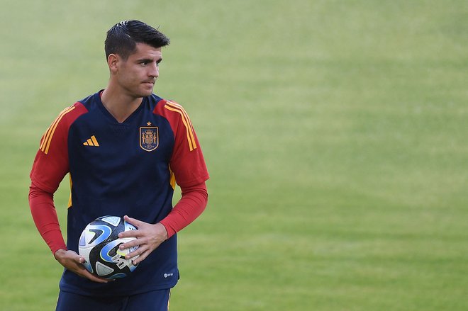 Alvaro Morata bo eden od španskih adutov. FOTO: Jorge Guerrero/AFP