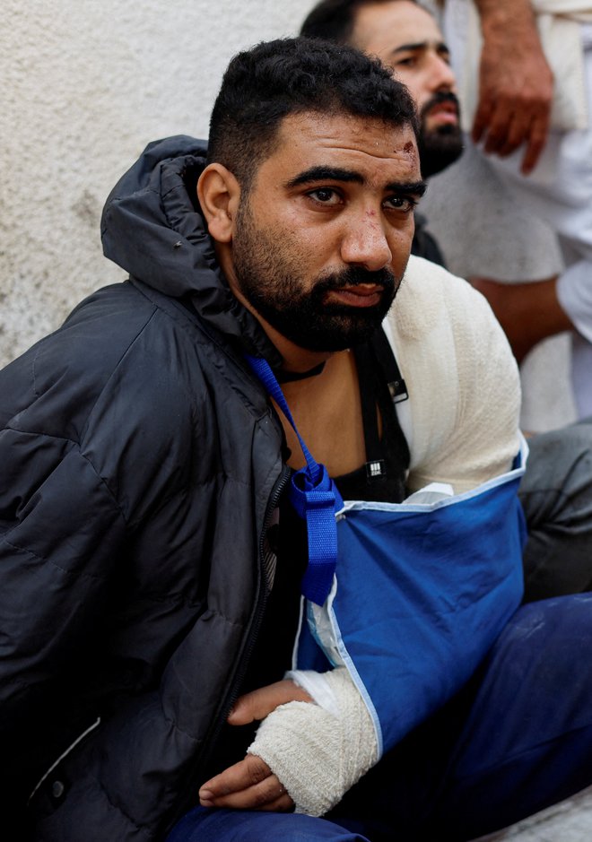 Ranjenci FOTO: Mohammed Salem/Reuters