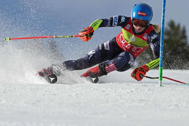 Mikaela Shiffrin je najboljša smučarka te generacije. FOTO: Charly Triballeau/AFP