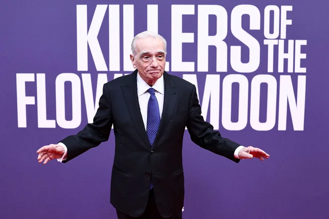Pred časom je Scorsese rekel: »Šele zdaj spoznavam, kaj vse se da narediti v filmski umetnosti.« Kot bi šele pri osemdesetih ugotovil, kako je treba snemati filme. FOTO: Henry Nicholls/AFP