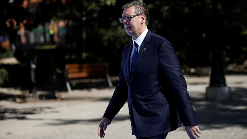 Fotografija: Aleksandar Vučić FOTO: Juan Medina/Reuters