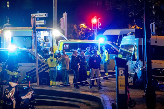 Na območju je policija. FOTO: Hatim Kaghat/AFP