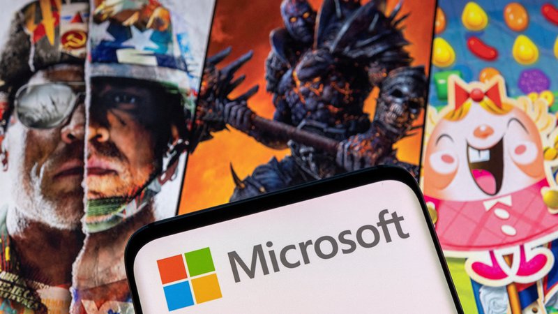 Fotografija: Microsoftov nakup Activision Blizzarda je bil posel s številnimi preobrati. FOTO: Dado Ruvić/Reuters

 