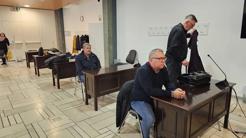 Gregor Krašnja (prva vrsta) in Zdenko Žinkovič (druga vrsta). FOTO: Aleksander Brudar