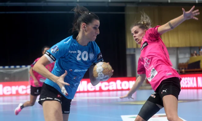 Alja Varagić je dosegla zadnji gol za Krim. FOTO: Blaž Samec