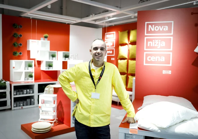 Kuhinje v Sloveniji so drugačne kot, recimo, v Avstriji ali Nemčiji, ocenjuje Cas Lachaert, direktor trga IKEA Slovenija. FOTO: Jože Suhadolnik/Delo