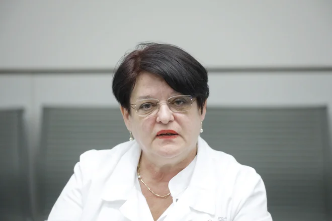 Dr. Irena Oblak, strokovna direktorica Onkološkega inštituta. FOTO: Jože Suhadolnik/Delo