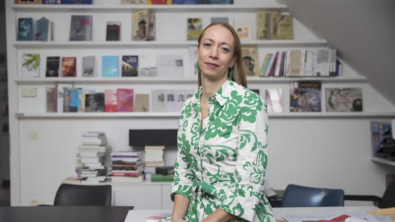 Fotografija: »Ustrezno razporejena kombinacija kakovostnega mednarodnega strokovnega programa in avtorskega programa je izjemno dobro uspela,« je poudarila direktorica JAK Katja Stergar. FOTO: Leon Vidic